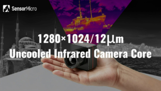 Megal Pixel ongekoelde 1280x1024/12μm infraroodcamerakern van SensorMicro