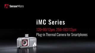 iMC-serie plug-in thermische camera 256x192/12μm voor thuis- en industriële inspectie