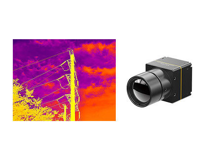 De Thermische die Weergavemodule 640x512 van LWIR VOx in Infrarode Camera wordt geïntegreerd