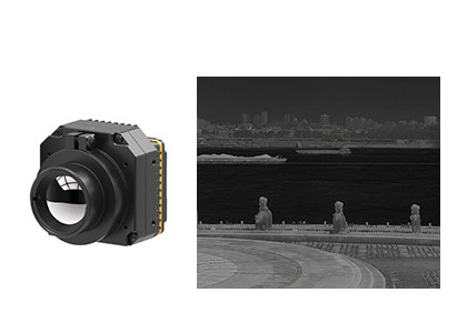 Uncooled Thermal Imaging Surveillance Camera Module LWIR 640x512 17μM