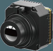 Handmatige 4V~6V thermische camera kern met vaste scherpstelling Athermal 19mm/24mm