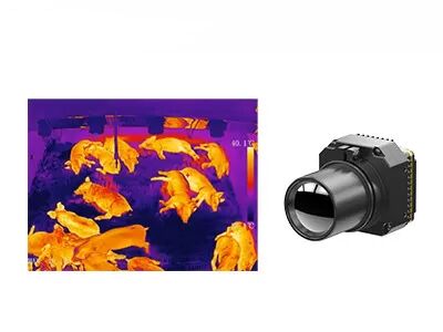 De ongekoelde Infrarode Thermische Kern 25Hz 30Hz van de Cameramodule voor  Nuttige lading