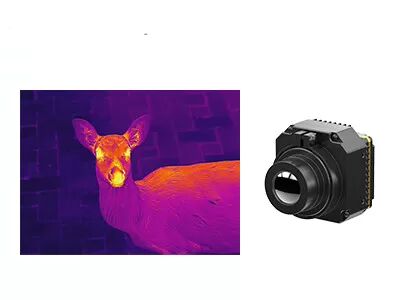 Infrarode Thermische de Cameramodule LWIR 8~14μm van hoge Resolutievox Spectrale Waaier