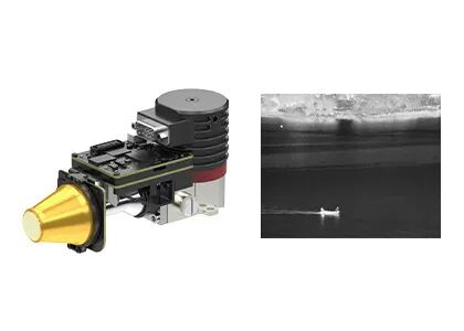 Snelle integratie Gekoelde IR-camera Core EYAS1212 Megapixel 1280x1024 / 12μM