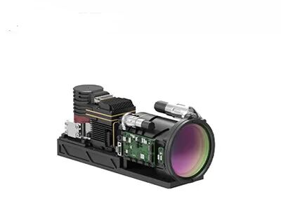 Infraroodgekoelde cameramodules 320x256 30μm met 55mm vaste zoomlens