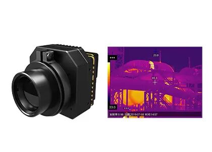 Ongekoelde thermische bewakingscamera module LWIR 640x512/17µm