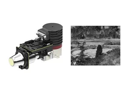 15μm 640x512 MCT MWIR Cooled Thermal Module With Integrated Dewar Cooler Assembly