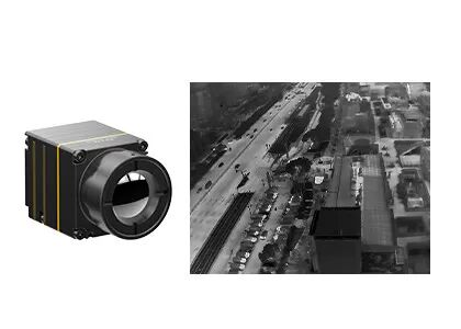 Onverkoelde LWIR-drone thermische camera 640x512 12μm voor brandbestrijding en redding
