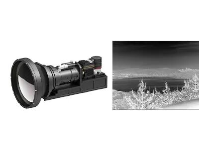 Gedistilleerde MWIR thermische camera kern 640x512 15μm voor langeafstandsbewaking