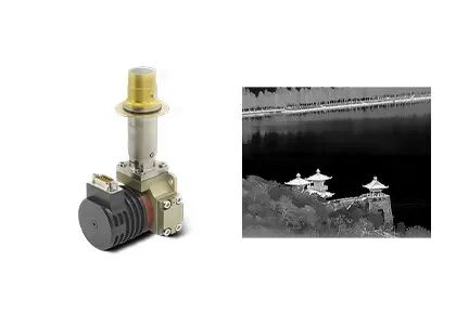 Beveiligingsbewaking MWIR-gekoelde infrarooddetector 640x512/12μm