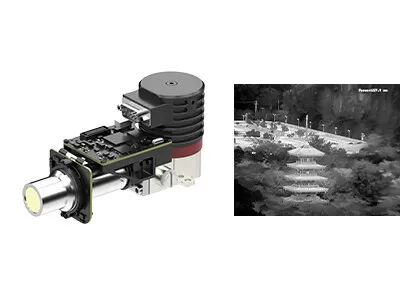 RS058 Cryocooler koelde Thermische Cameramodule T2SL LWIR 640x512/15μm