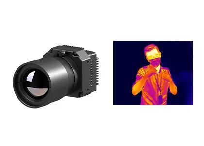 Thermische de Cameramodule Ongekoelde LWIR 1280x1024/12μm van de VOx Hoge Resolutie