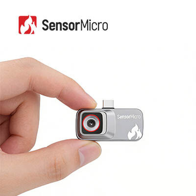 Plug-in thermische beeldcamera met 120×90/12μm ongekoelde VOx-microbolometer en scherpstelvrij ≤50mK NETD