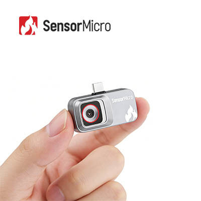 Draagbare thermische beeldvorming module met 120×90 resolutie wafer-niveau infrarood detector en USB2.0 interface
