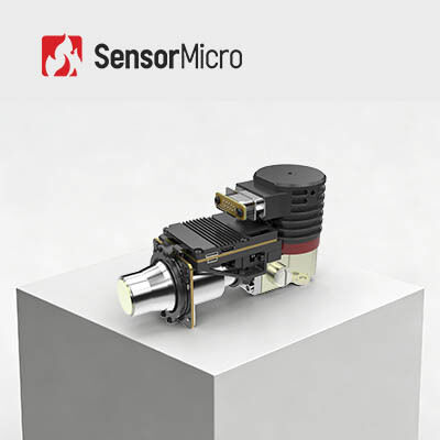 Gekoelde MWIR FPA infrarood camerakern met 320x256 resolutie en 55mm lens voor optische gasbeeldvorming