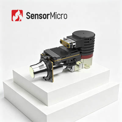 320x256 Resolutie 10.3-10.9μm Spectrumbereik 20mK NETD gekoelde thermische beeldvorming module voor gaslekken detectie