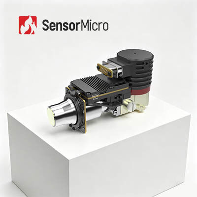 Gekoelde Optical Gas Imaging LWIR Cameramodule met 320×256 Resolutie en 30μm Pixelgrootte voor Gaslekdetectie