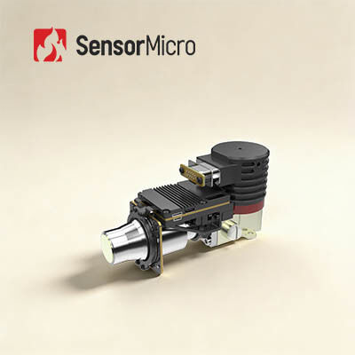 320x256 Resolutie 30µm Pixel Pitch 10mK NETD Gekoeld Infrarood Camera Module voor MWIR Gaslekdetectie