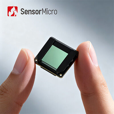 400x300 Resolution 17μm Pixel Pitch Vanadium Oxide Uncooled Infrared Detector FPA Microbolometer