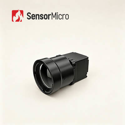 Onverkoelde thermische camera-kern met een resolutie van 640x512 en een pixelgrootte van 12 μm voor sluiterloze werking