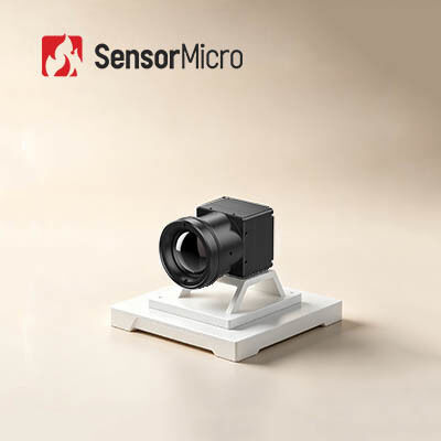 Thermische camerakern met een resolutie van 384 x 288, een spectraal bereik van 8 μm tot 14 μm en ongekoelde focal plane arrays