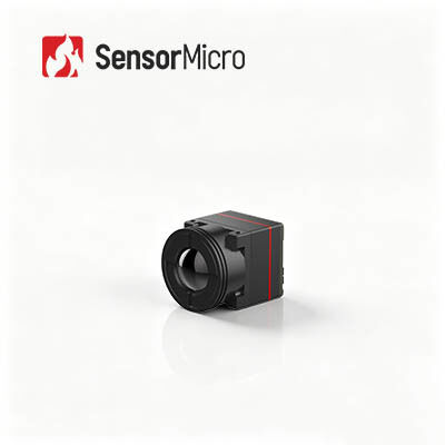 Onverkoelde thermische beeldcamera kern met 640x512 resolutie 12μm pixel pitch en 0,5W stroomverbruik voor