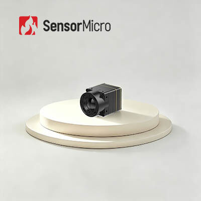 Onverkoelde IR-thermische camera-kern met resolutie 640x512 8 μm pixel pitch en 6 mm lens voor beeldvorming met hoge gevoeligheid