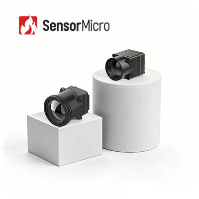 Snel geïntegreerde ongekoelde thermische camera kern met 640x512 resolutie en 8μm pixel pitch voor nauwkeurige 30mK NETD detectie