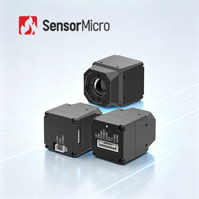 384×288 Resolutie 12μm Pixelgrootte Ultracompacte ongekoelde thermische camera module voor beveiligingsbewaking