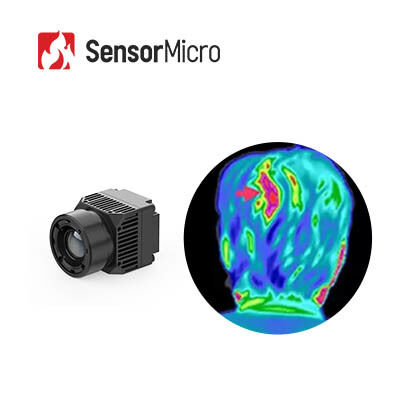 Ongekoelde thermische camera met 640×512 resolutie, ±0,5°C nauwkeurigheid en 8µm pixelpitch voor nauwkeurige temperatuurmeting