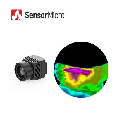 640×512 Resolutie 8μm Pixel Size Thermal Camera Core met ±0,5°C nauwkeurigheid voor koortsonderzoek