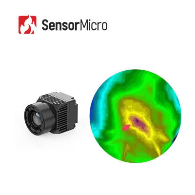 Ongekoelde thermische camera voor medisch gebruik met 640×512/8μm-resolutie en ≤30mK NETD LWIR-infraroodcamerakern