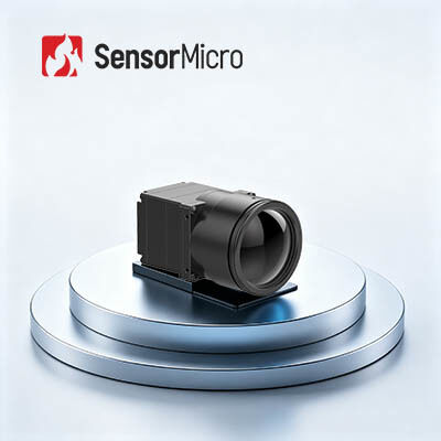 Onverkoelde brandpuntvlakken met thermische camera kern met 1280×1024 resolutie en 12μm pixelgrootte