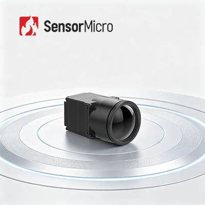 Grote ongekoelde thermische camerakern met 1280x1024 resolutie, 12 µm pixelgrootte en 30 Hz beeldfrequentie voor beveiligingsbewaking