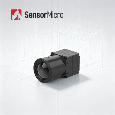 Thermische de Cameramodule Ongekoelde LWIR 1280x1024/12μm van de VOx Hoge Resolutie